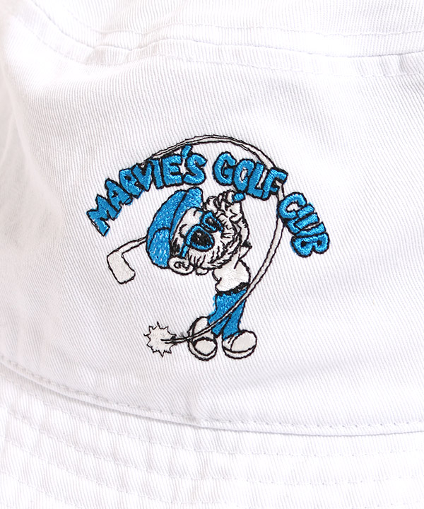 MARVIE GOLF HAT -WHITE-