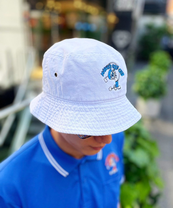 MARVIE GOLF HAT -WHITE-