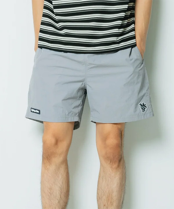 msb nylon short pants -7.COLOR-(グレー)