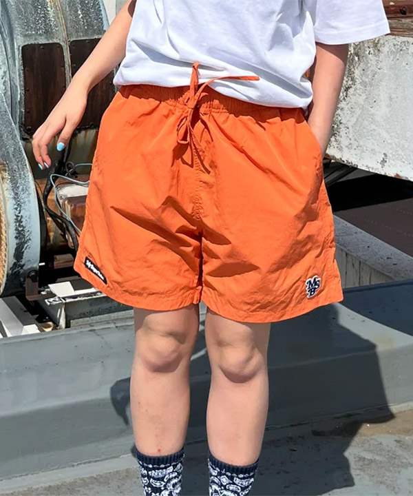 msb nylon short pants -7.COLOR-(オレンジ)