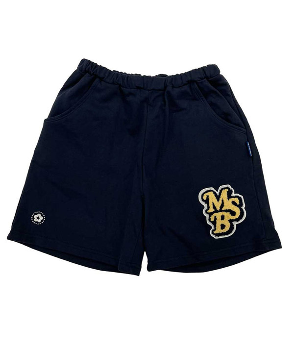 sweat wappen shorts -5.COLOR-(ネイビー)