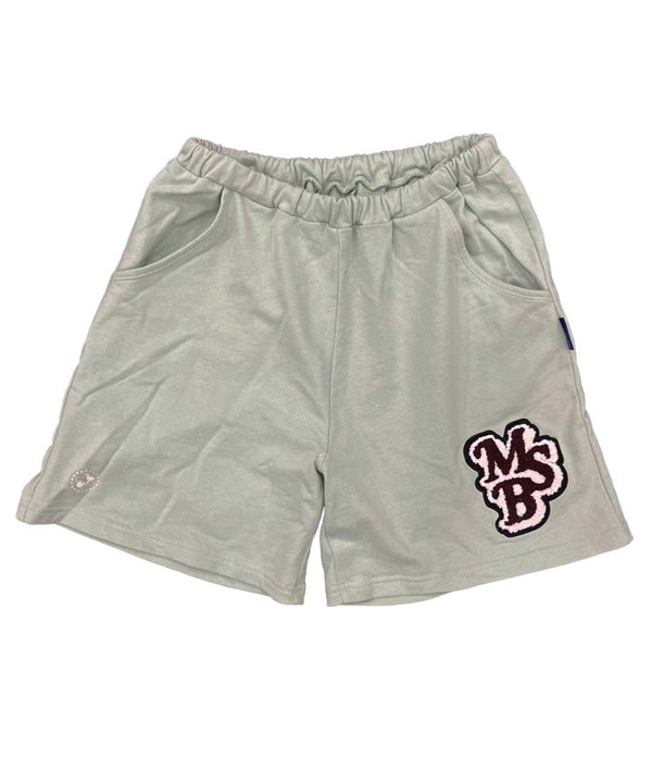 sweat wappen shorts -5.COLOR-(サックス)