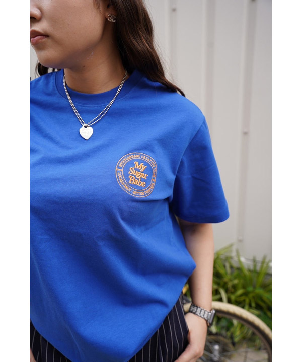 foaming circle logo tee