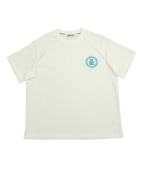 foaming circle logo tee