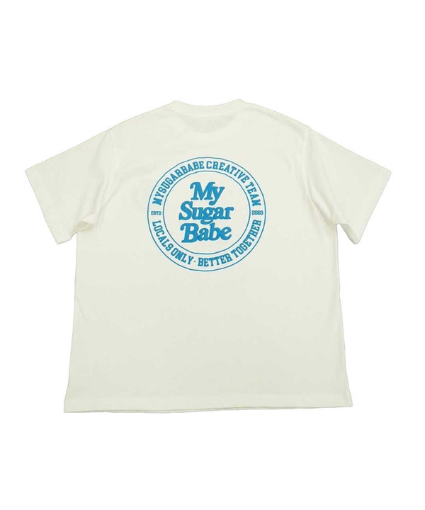 foaming circle logo tee