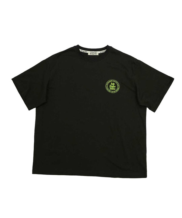 foaming circle logo tee