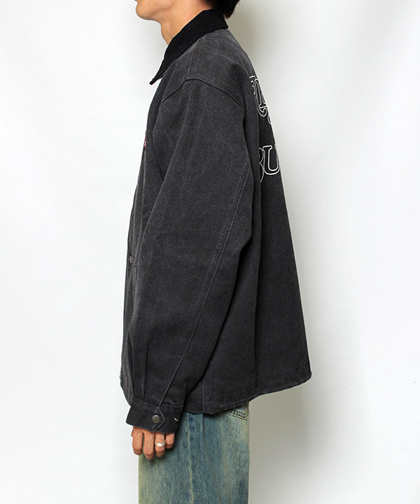 DUCK PIGMENT COACH JACKET