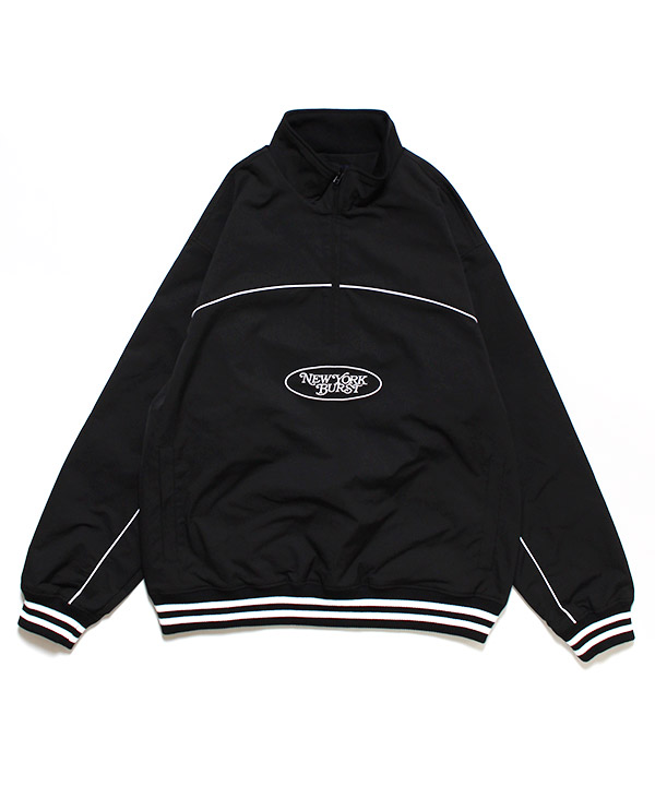 HALF ZIP NYLON(ブラック)