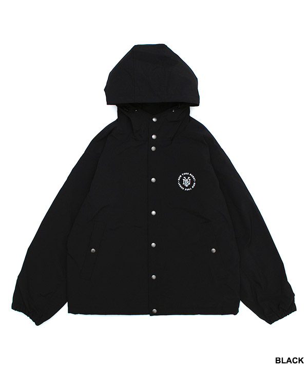 HOODED COACH JACKET