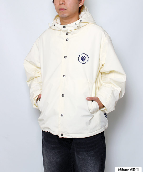 HOODED COACH JACKET