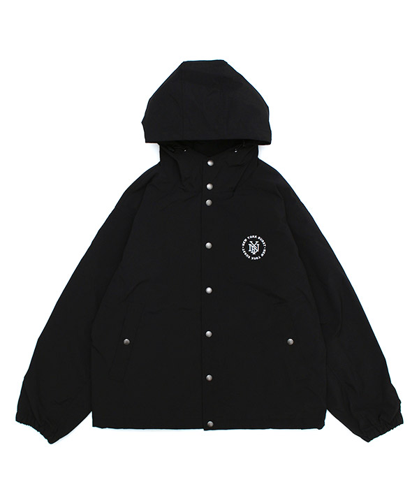 HOODED COACH JACKET(ブラック)