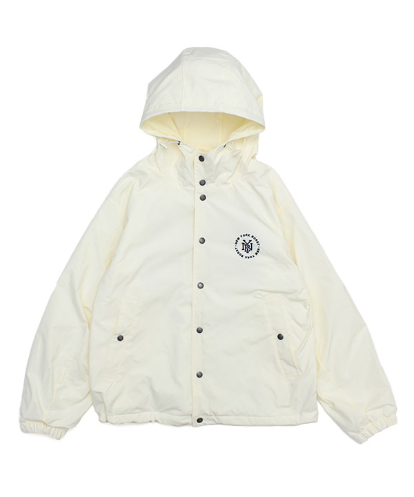 HOODED COACH JACKET(ホワイト)