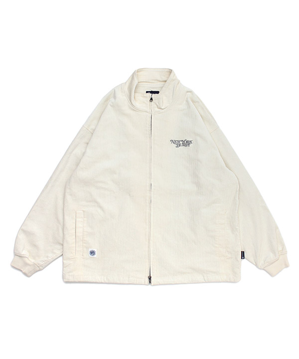 CORDUROY ZIP JACKET(ホワイト)