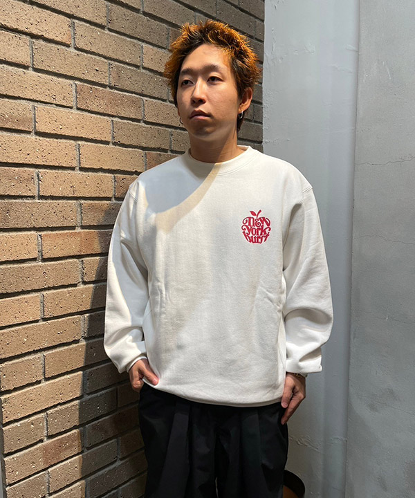 APPLE CREW SWEAT