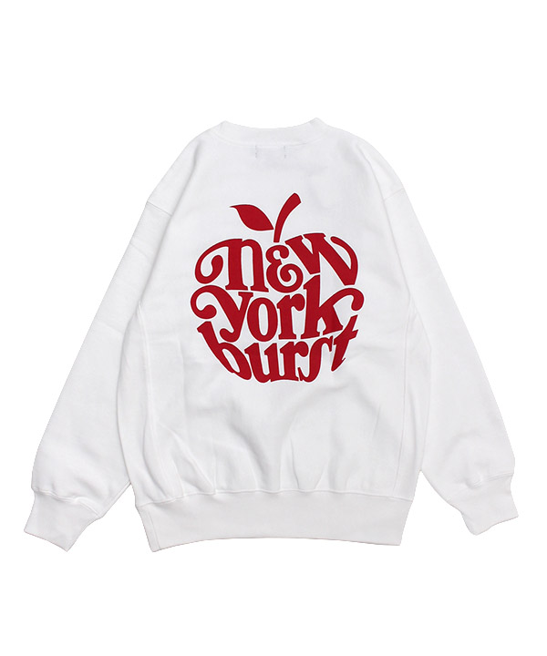 APPLE CREW SWEAT(ホワイト)