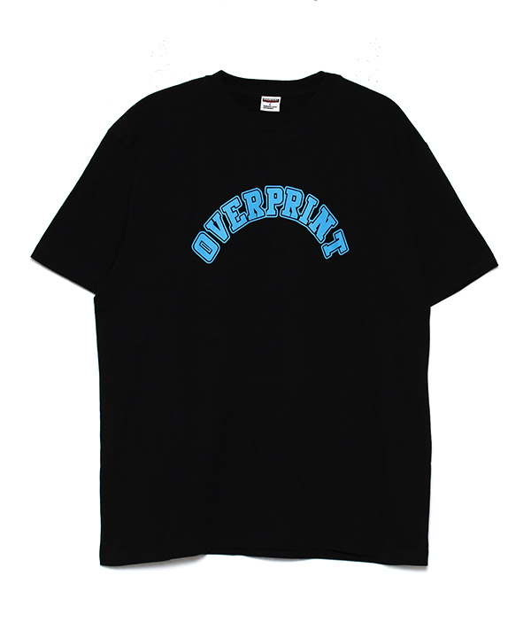 little gesture tee (blue) -ブラック-