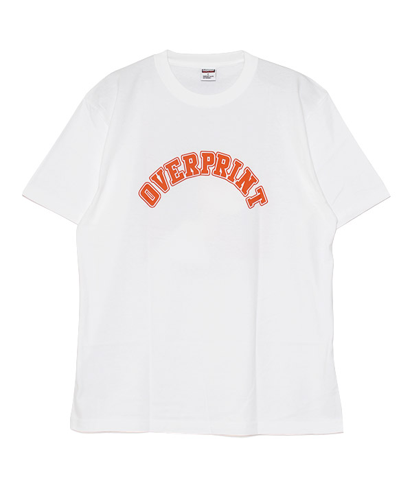 little gesture tee (orange) -ホワイト-