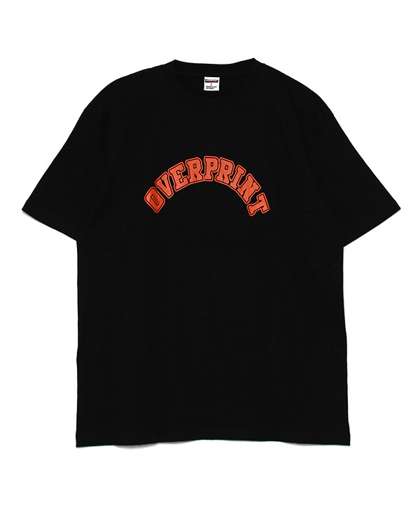 little gesture tee (orange) -ブラック-