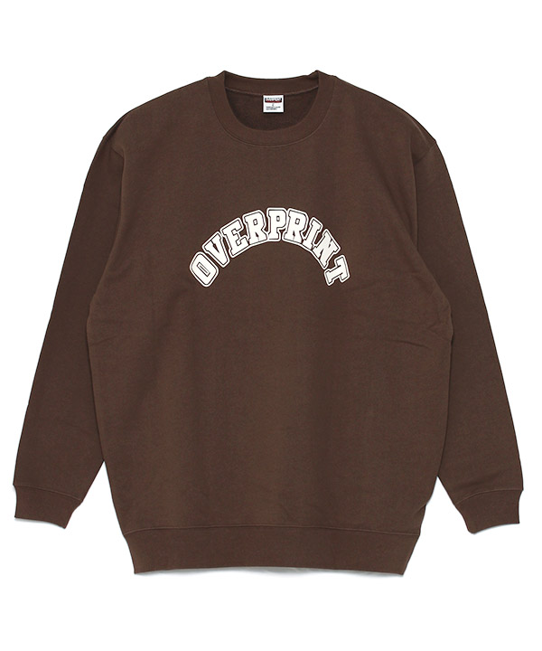 little gesture sweatshirts -ブラウン-