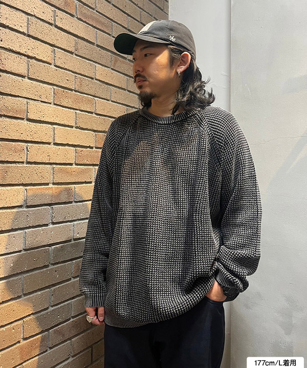 WAFFLE KNIT