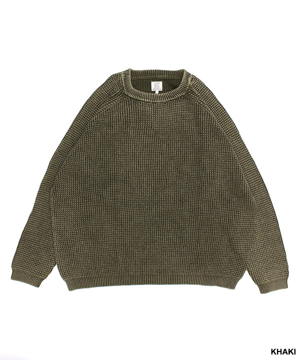 WAFFLE KNIT