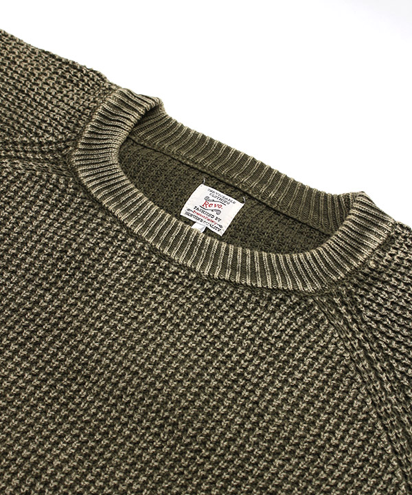 WAFFLE KNIT