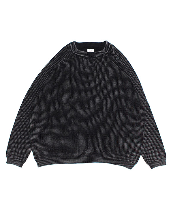 WAFFLE KNIT(ブラック)