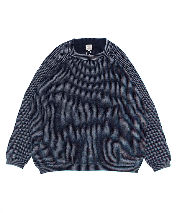 WAFFLE KNIT(ブルー)