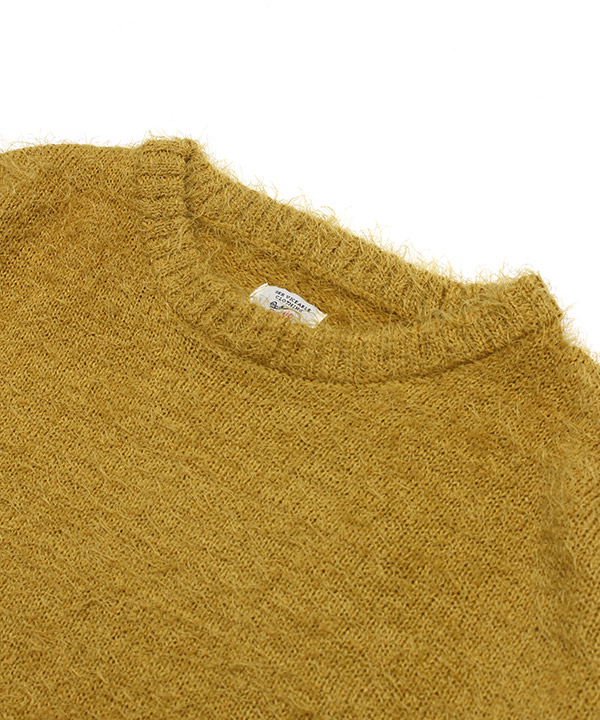 shaggy crew knit