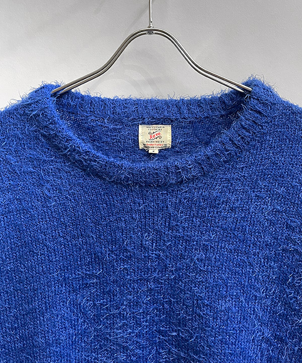 shaggy crew knit