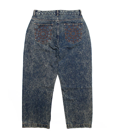 Spiderweb Denim Pants