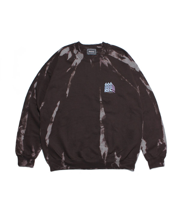 Bleached REC Sweatshirt(ブラウン)