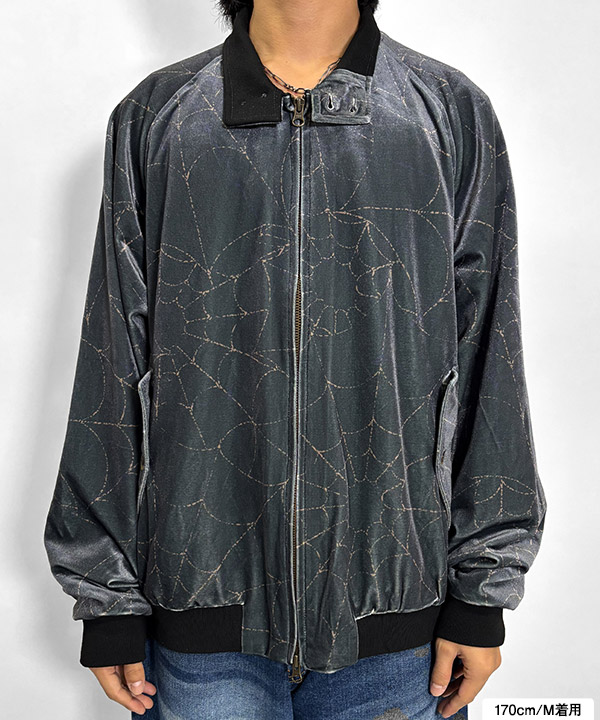 Spiderweb Velour Jacket