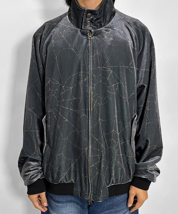 Spiderweb Velour Jacket