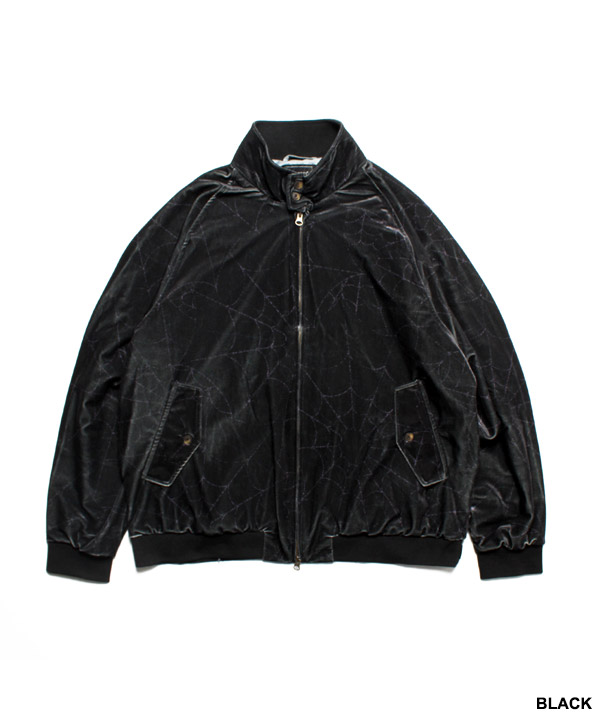 Spiderweb Velour Jacket