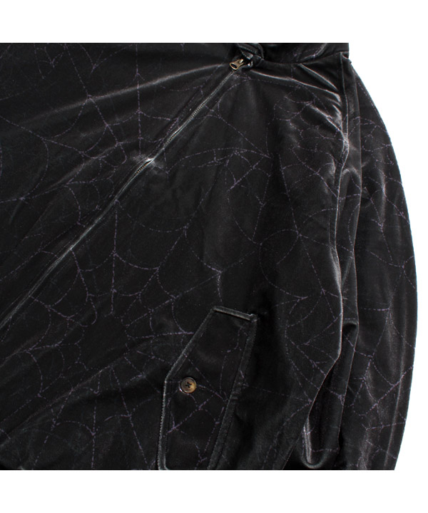 Spiderweb Velour Jacket