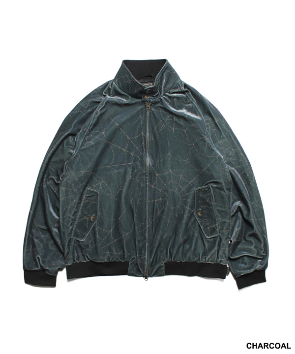 Spiderweb Velour Jacket