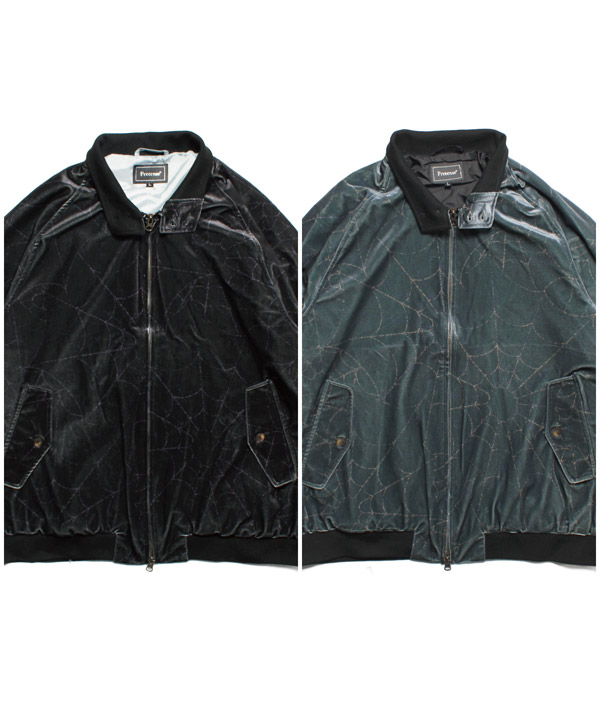 Spiderweb Velour Jacket