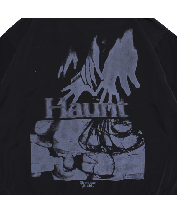 Haunt jacket -BLACK-