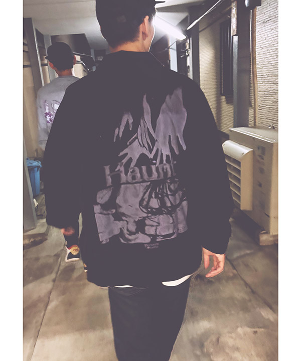 Haunt jacket -BLACK-