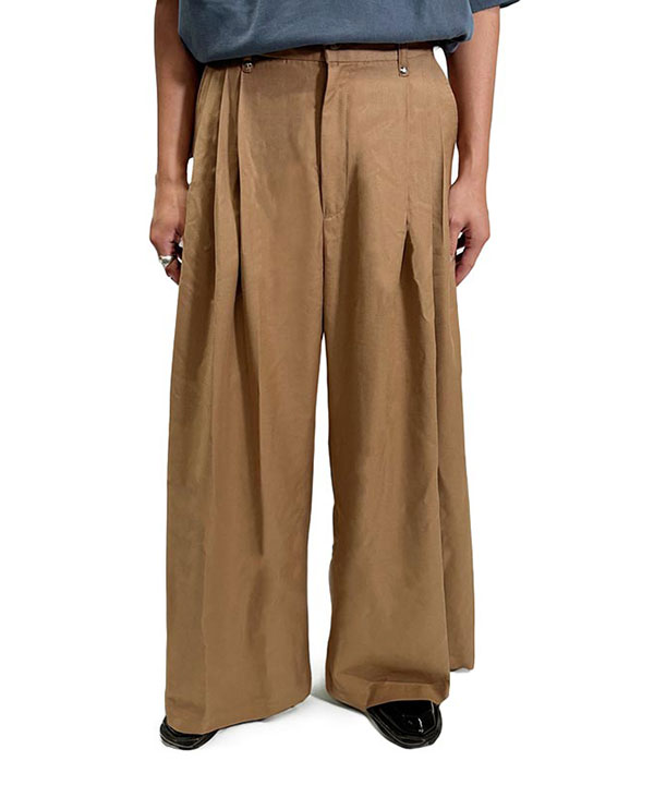 3TUCK TROUSERS