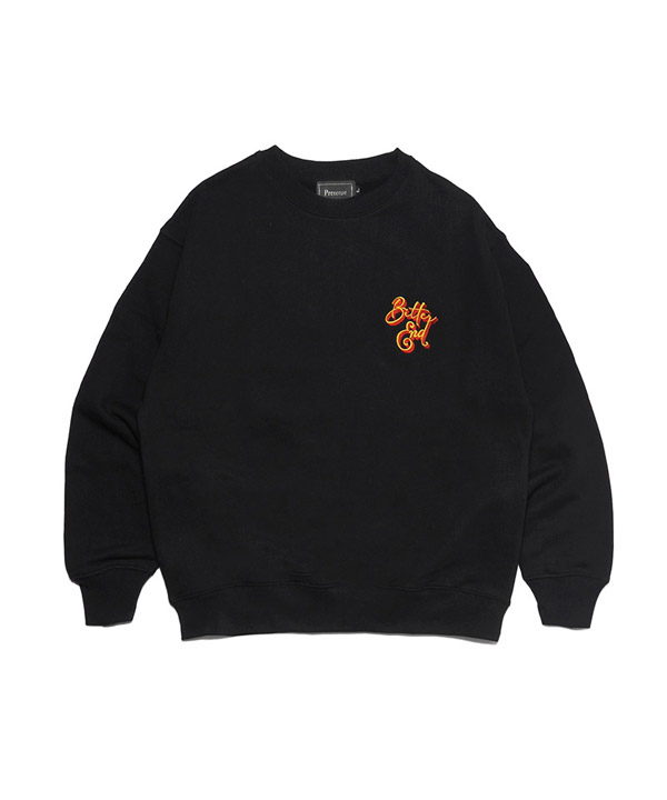 Bitter End SWEAT SHIRT(ブラック)