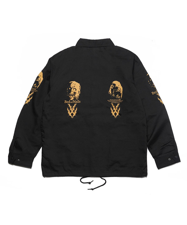 COACHES JACKET -BLACK-