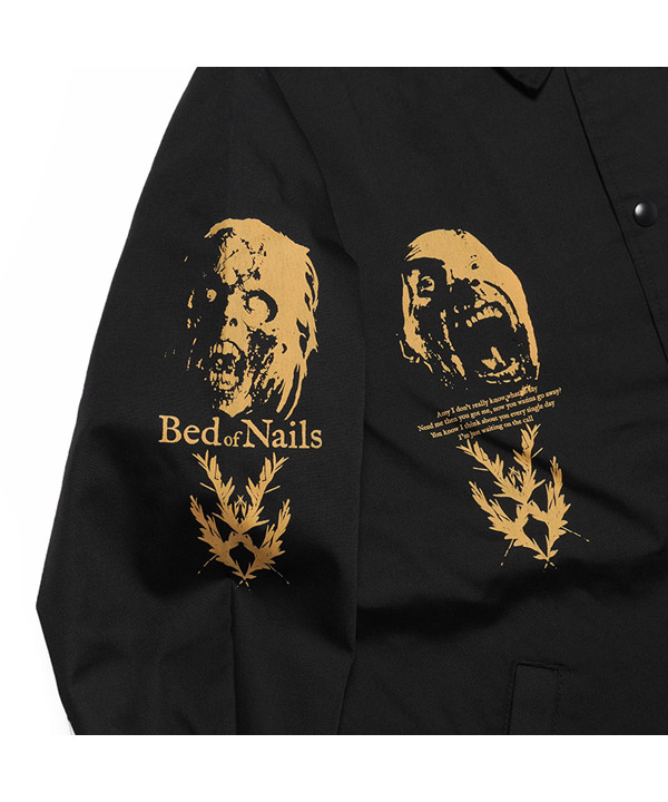 COACHES JACKET -BLACK-