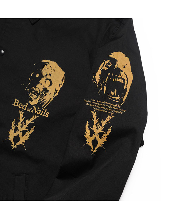 COACHES JACKET -BLACK-