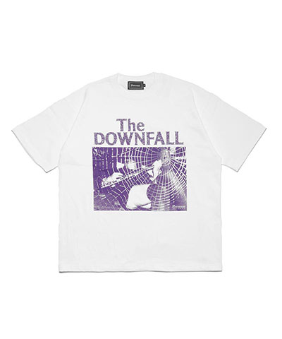 DOWNFALL TEE -WHITE-