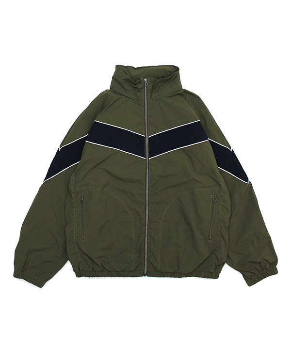 WOVEN TRACK JKT(オリーブ)