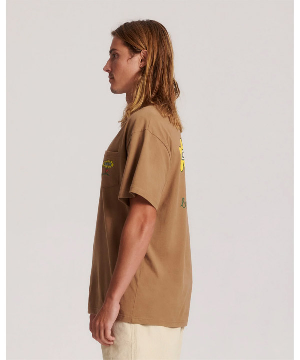 GROW SLOW TEE -BROWN(CINNAMON)-