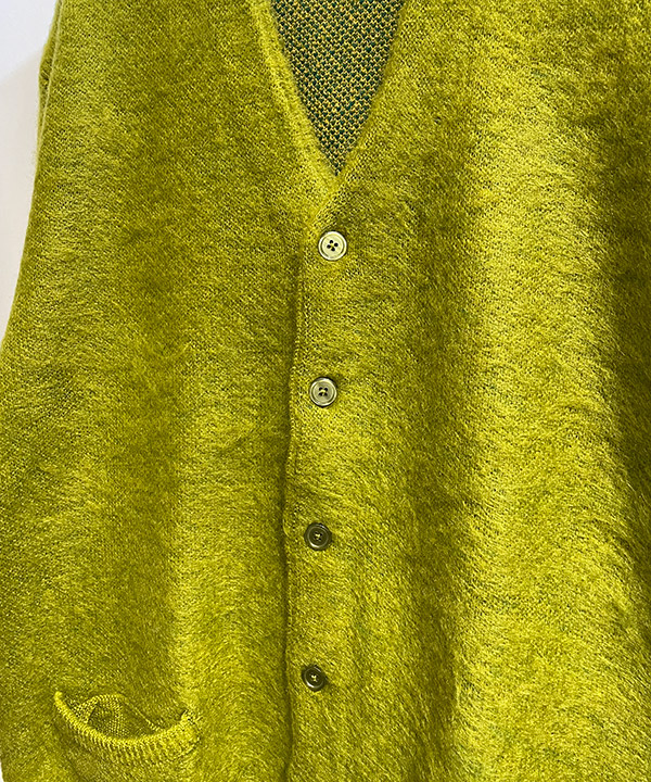 SHAGGY COLOR CARDIGAN