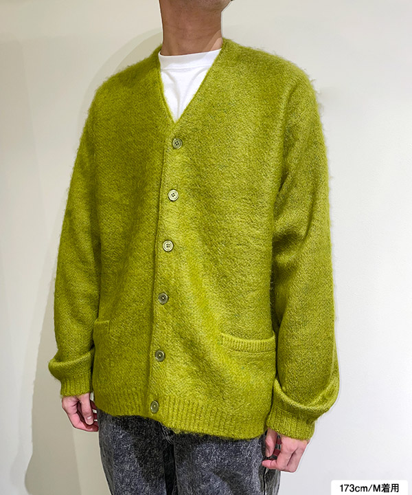 SHAGGY COLOR CARDIGAN